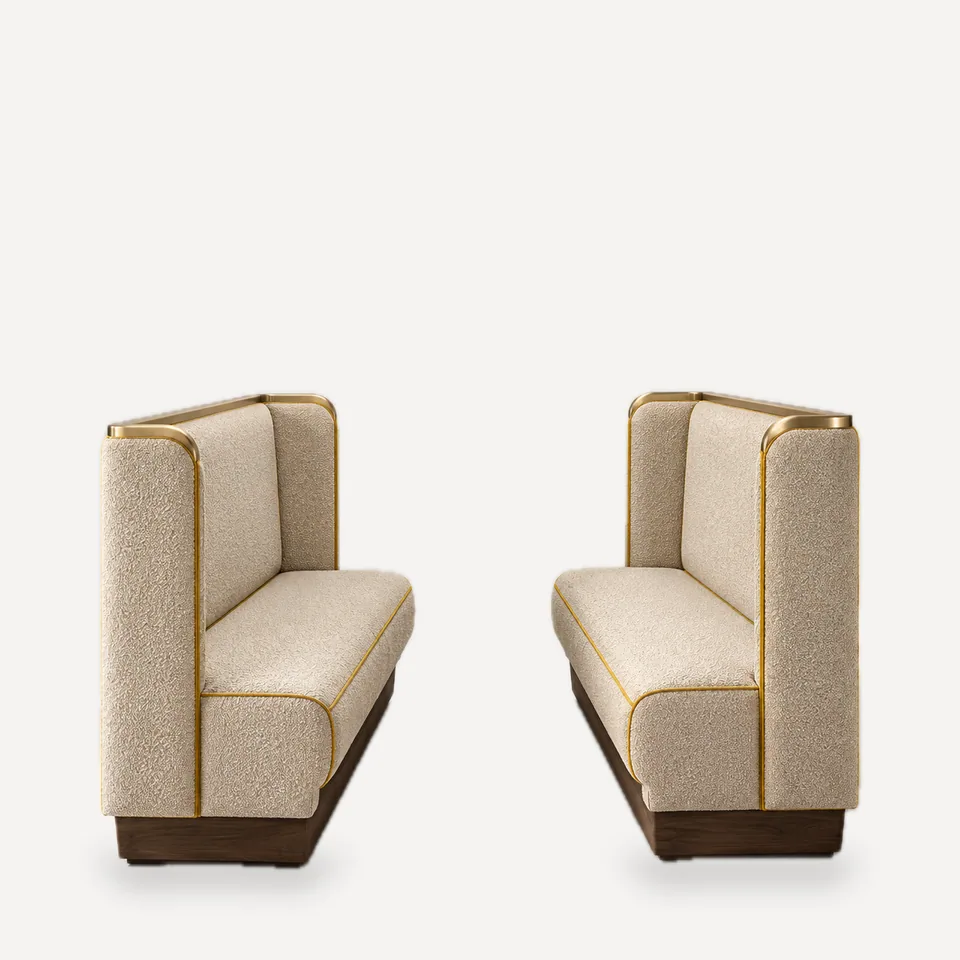 SB-104 Paired Two-Top Booth