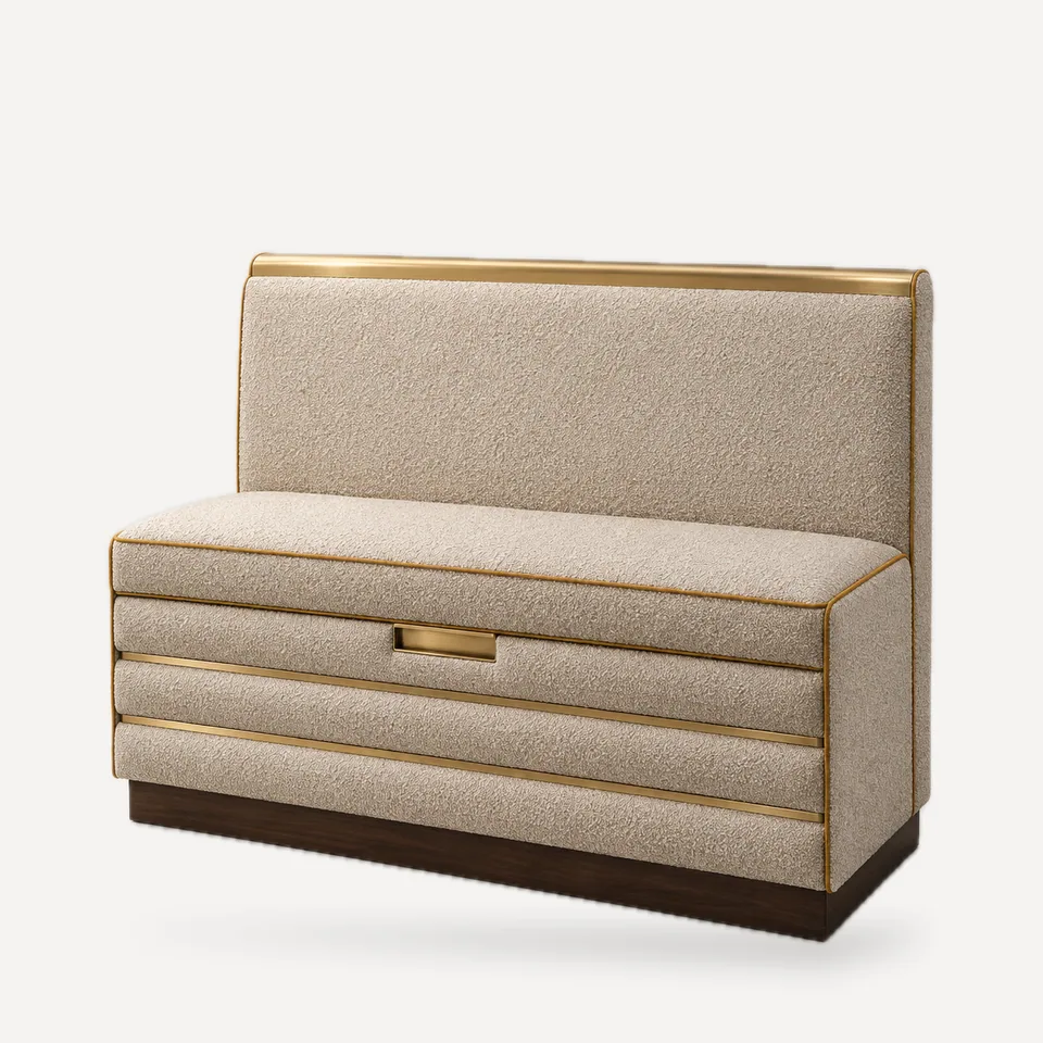 SB-108 Storage Seat Banquette