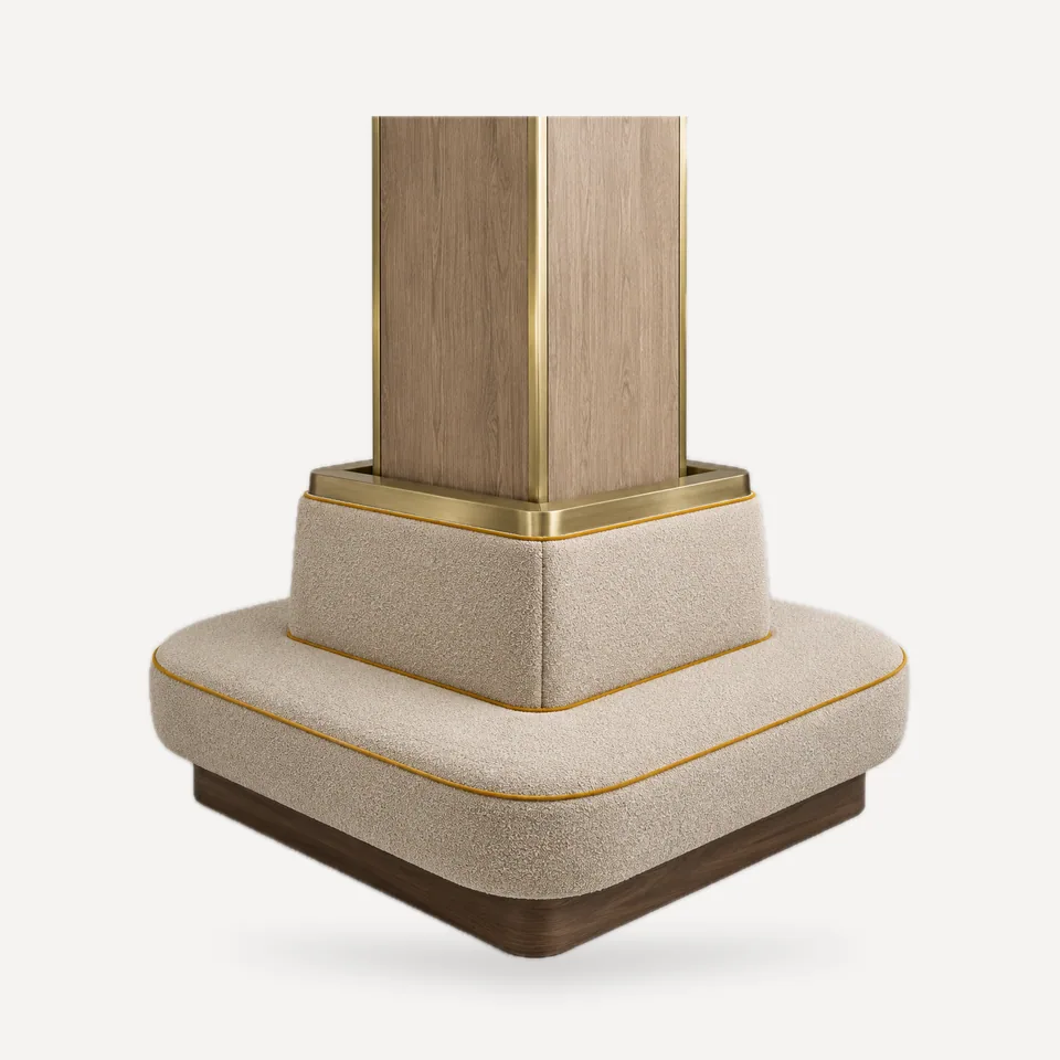 SB-151 Column Wrap Banquette