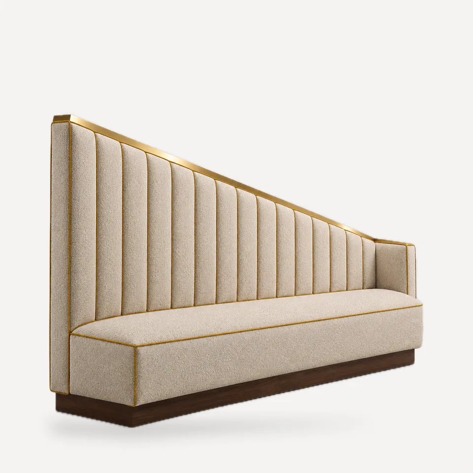 SB-152 Raked-Back Banquette